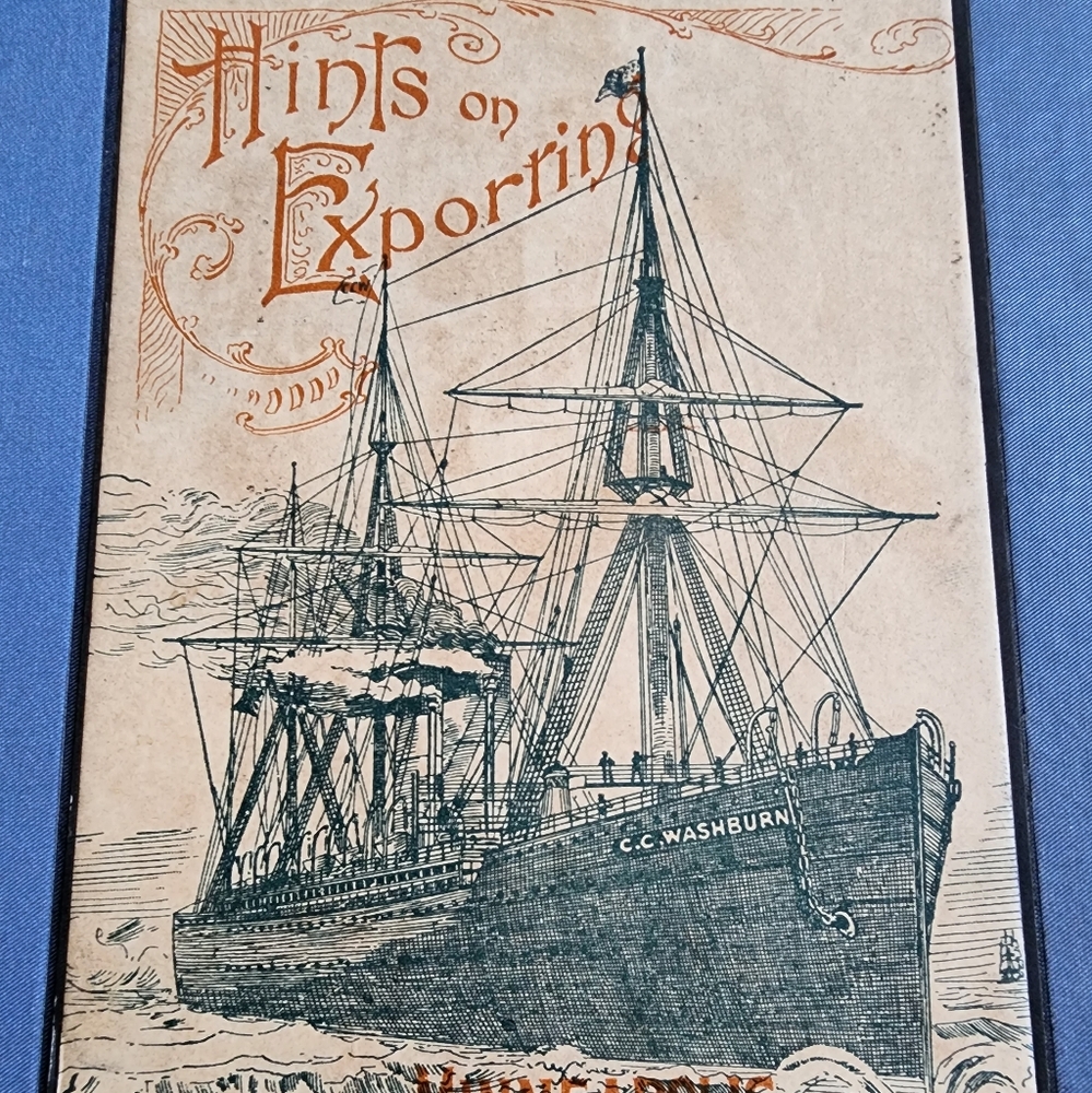 Hints on Exporting General Mills Antique Book 1892